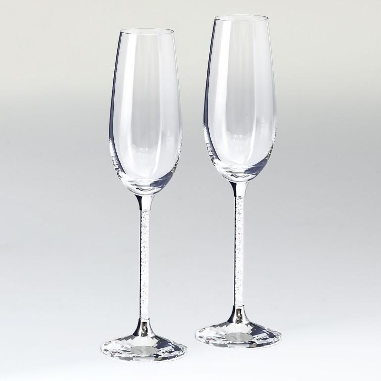 SWAROVSKI 【名入れ可有料】スワロフスキー シャンパングラス SWAROVSKI 【名入れ可有料】スワロフスキー シャンパングラス