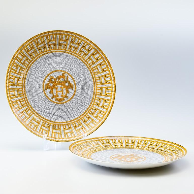 HERMES エルメス モザイク ヴァンキャトル 026007P 21cm