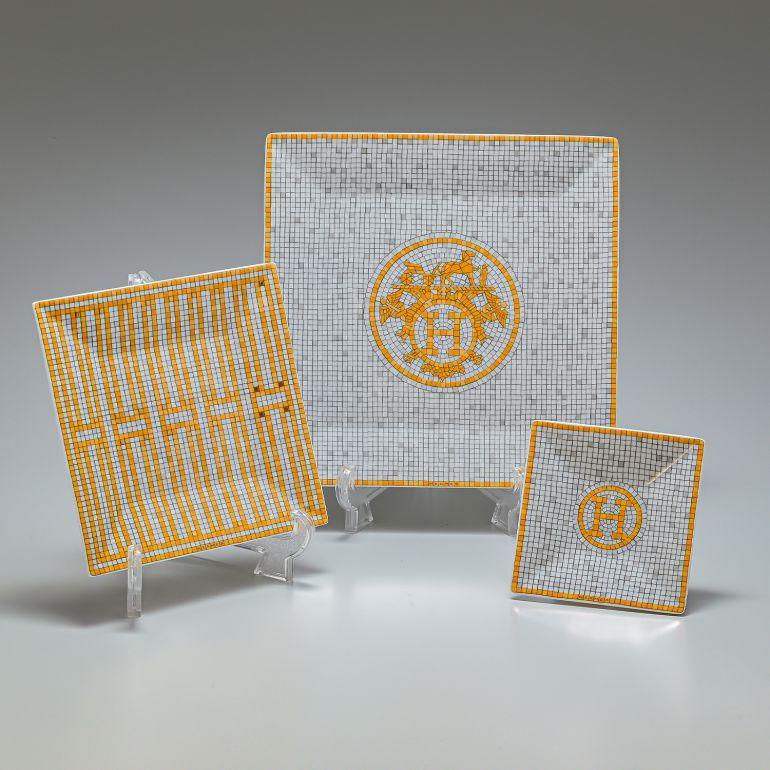 HERMES エルメス モザイク ヴァンキャトル ゴールド プチカレ HERMES エルメス モザイク ヴァンキャトル ゴールド プチカレ