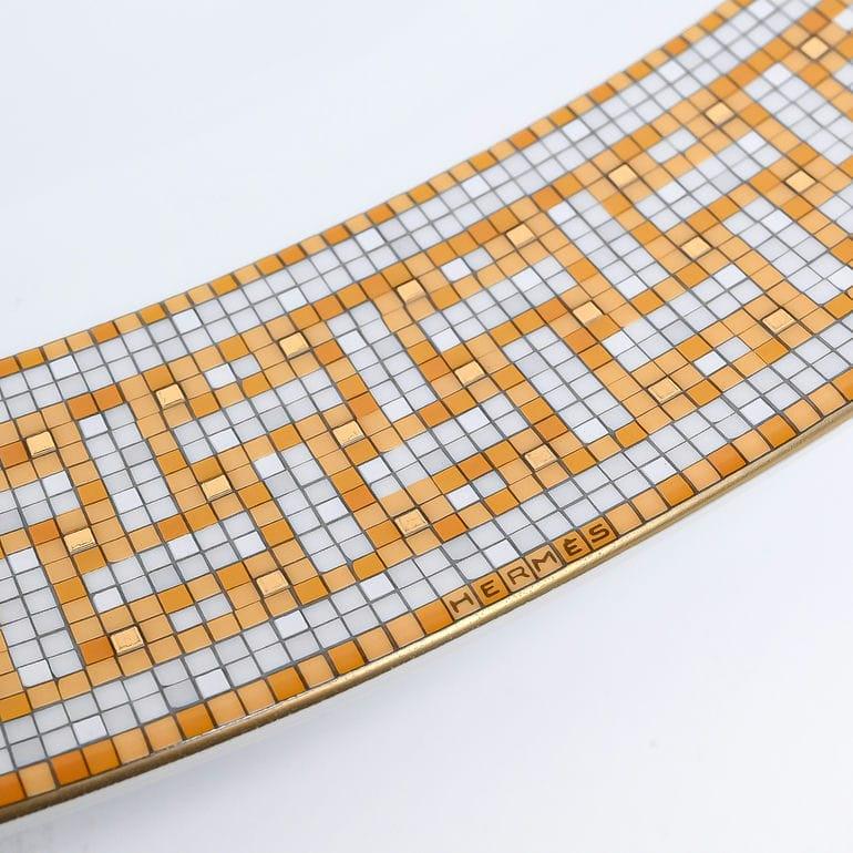 HERMES エルメス モザイク ヴァンキャトル ゴールド オーバル HERMES エルメス モザイク ヴァンキャトル ゴールド オーバル