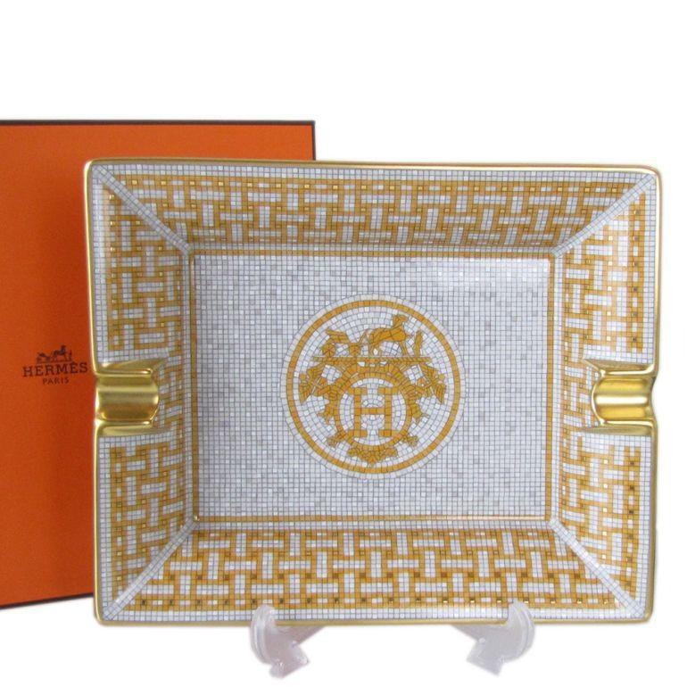 HERMES エルメス モザイク ヴァンキャトル 026096p 20cm 16cm HERMES エルメス モザイク ヴァンキャトル 026096p 20cm 16cm