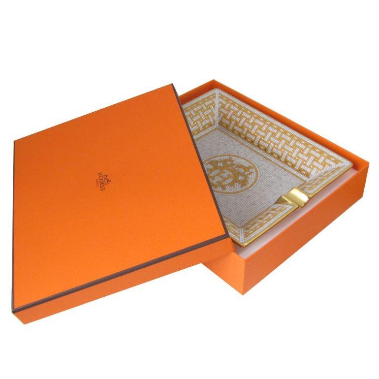HERMES エルメス モザイク ヴァンキャトル 026096p 20cm 16cm HERMES エルメス モザイク ヴァンキャトル 026096p 20cm 16cm