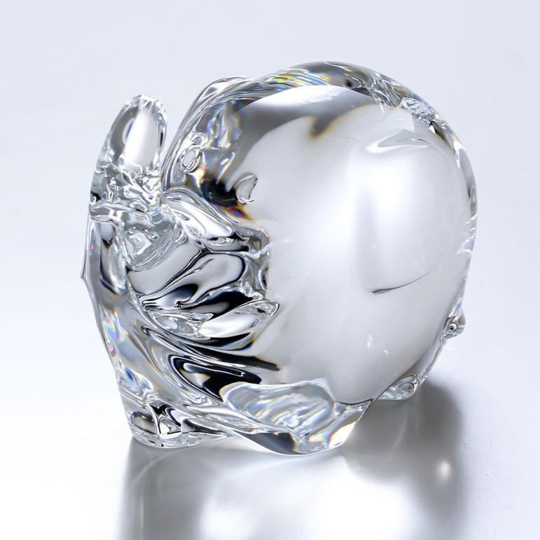 Baccarat バカラ クリスタル 象 エレファント ブルー系 バカラ クリスタル エレファント Baccarat バカラ クリスタル 象