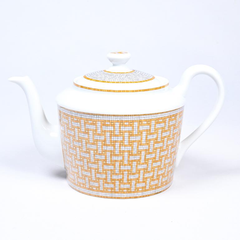HERMES エルメス ティーカップ&ソーサー ペア ティーポット HERMES エルメス ティーカップ&ソーサー ペア ティーポット