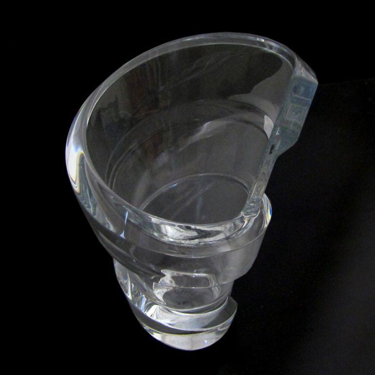 バカラ（Baccarat） ベース 花瓶 スパイラル 20cm Sサイズ SPIRALE