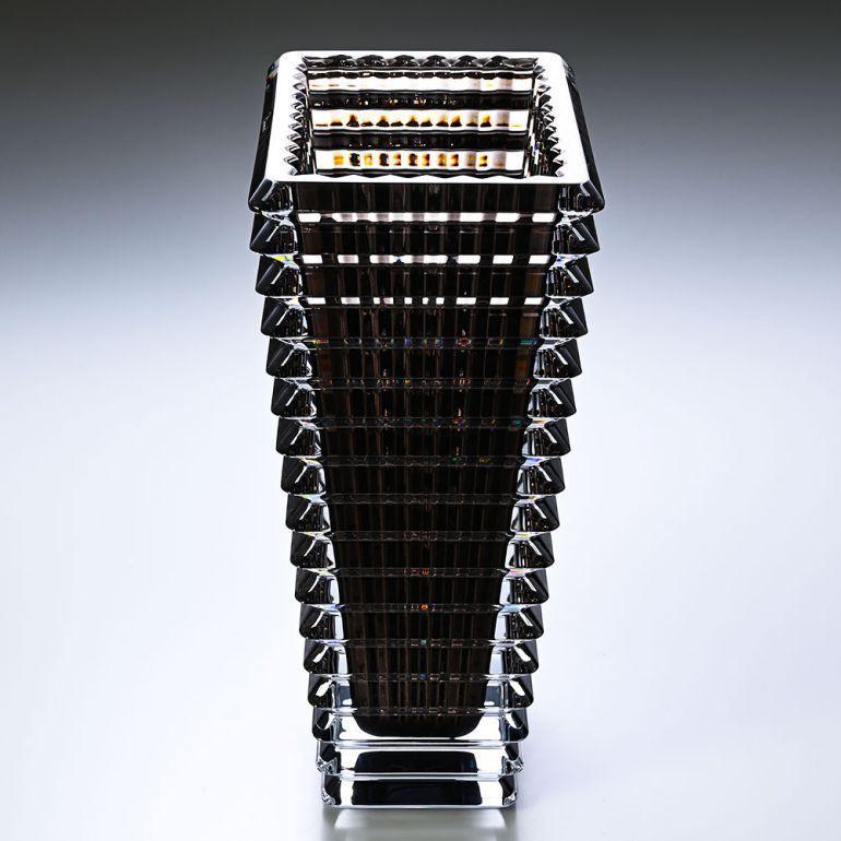 【新品未使用】バカラ アイベーススクエアL 30cmフラワーベース バカラ（Baccarat） 年始限定ポイントUP 【並行輸入品】 アイ ベース
