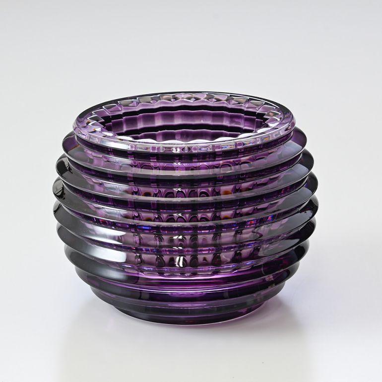 バカラ（Baccarat） キャンドルホルダー EYE アイ パープル 2802540