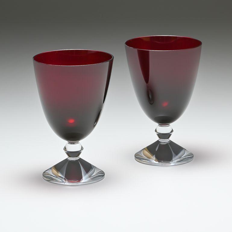 バカラ Baccarat グラス ワイングラス ベガ スモールグラス レッド 