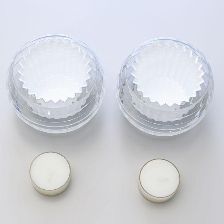 新品　Baccarat キャンドルホルダー EYE アイ ペア シルバー 楽天市場】エントリー10倍 24日 1:59まで 【名入れ可有料