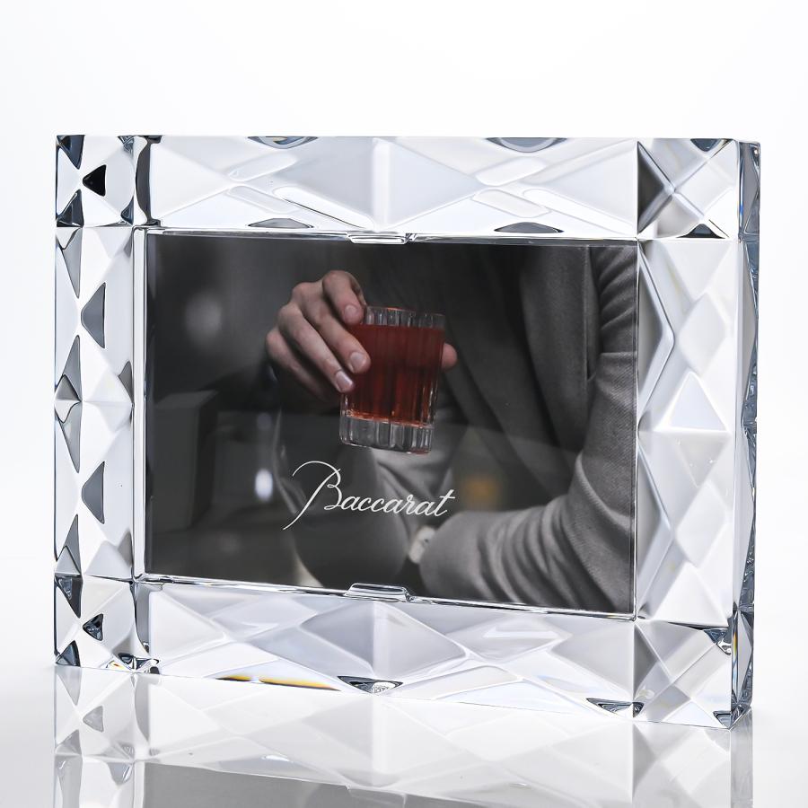 バカラ（Baccarat） フォトフレーム 横型 ルクソール インテリア 写真