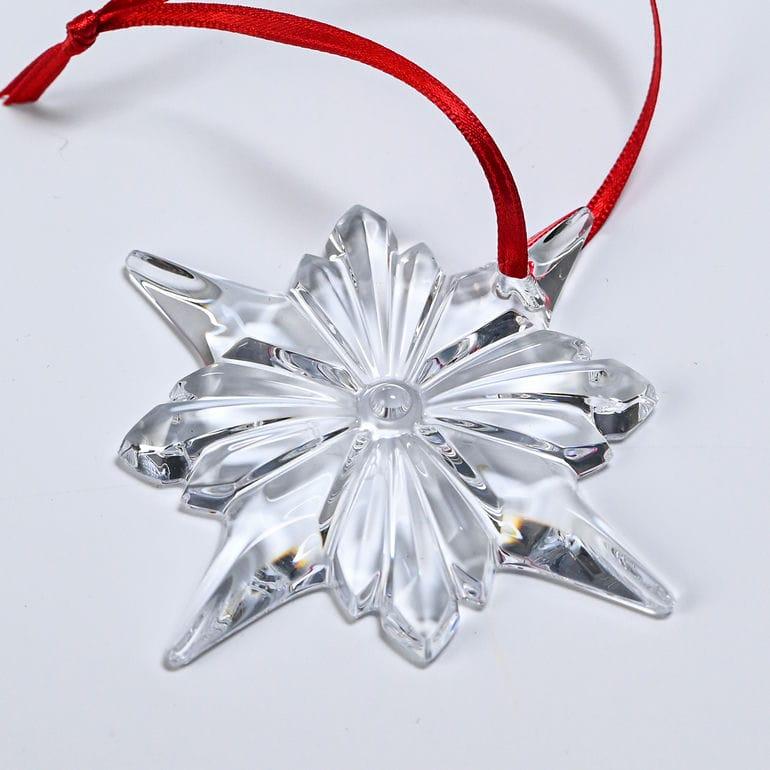 バカラ（Baccarat） クリスマスオーナメント ノエル NOEL クリア