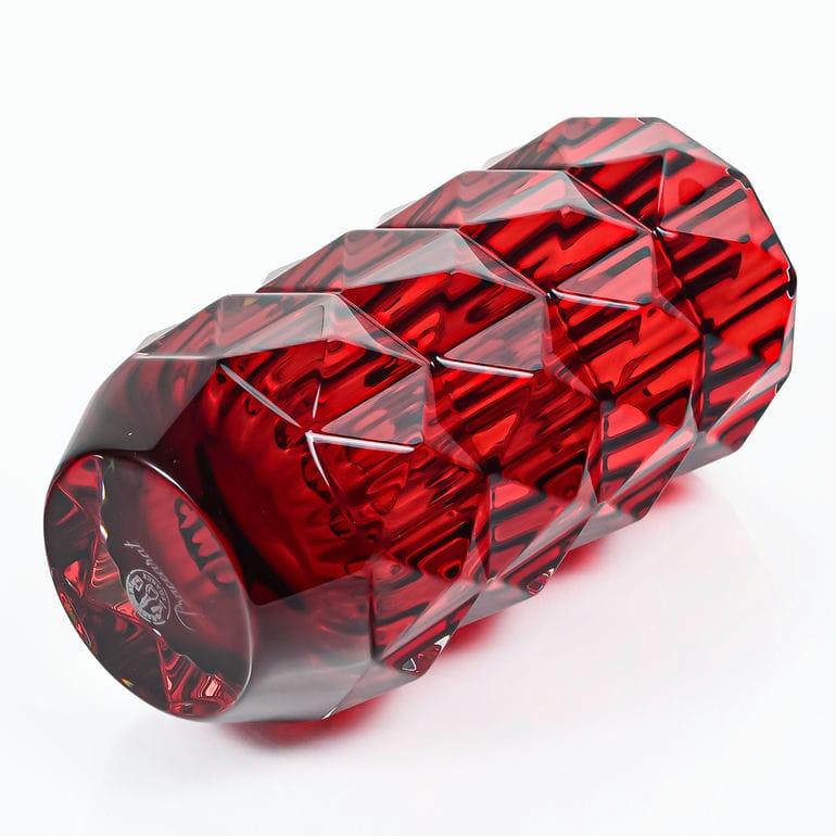 バカラ（Baccarat） ベース 花瓶 2025新作 LOUXOR ルクソール レッド S