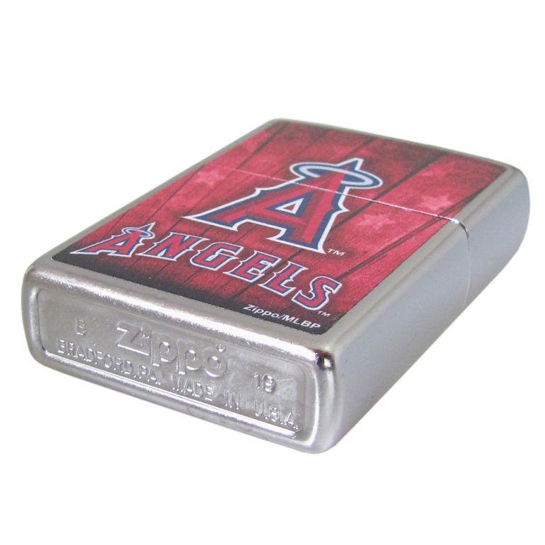 ZIPPO（ジッポー） ライター MLB LOSANGELES ANGELS レッド シルバー