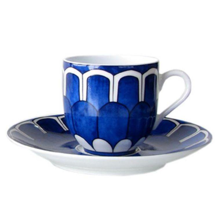 HERMES（エルメス） 単品 ブルーダイユール 030017P コーヒーカップ