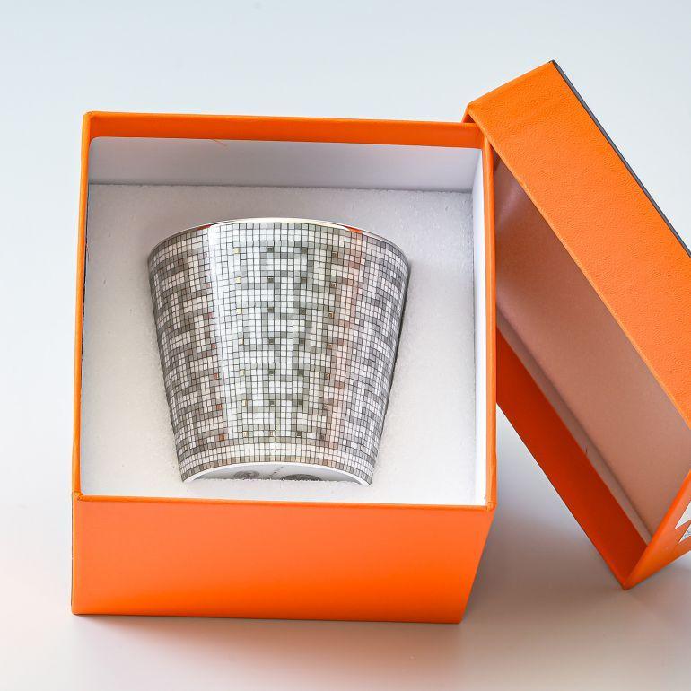 HERMES（エルメス） モザイク ヴァンキャトル プラチナ 035040P カップ