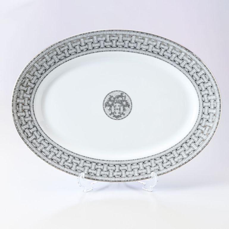 HERMES（エルメス） モザイク ヴァンキャトル プラチナ オーバル