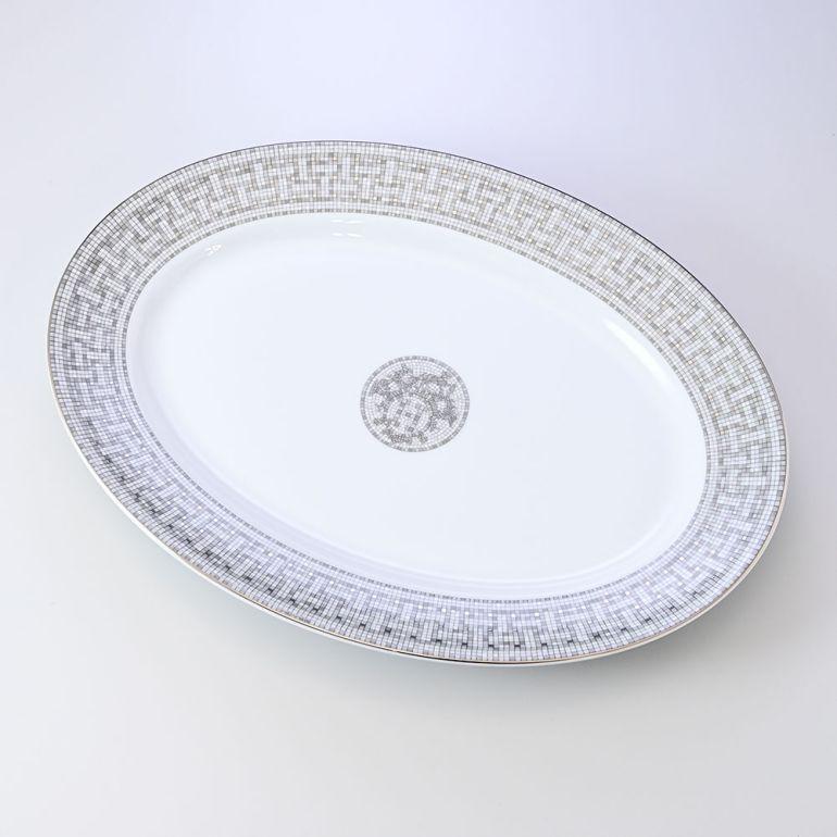 HERMES（エルメス） モザイク ヴァンキャトル プラチナ オーバル