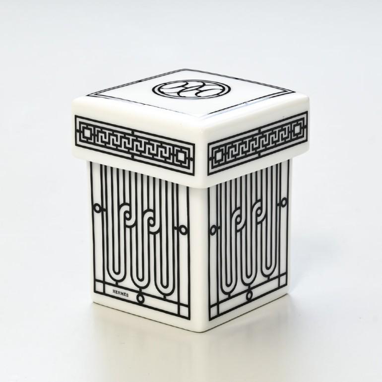 HERMES エルメス Hデコ 037020P シュガーボックス 6.5cm : Alevel 