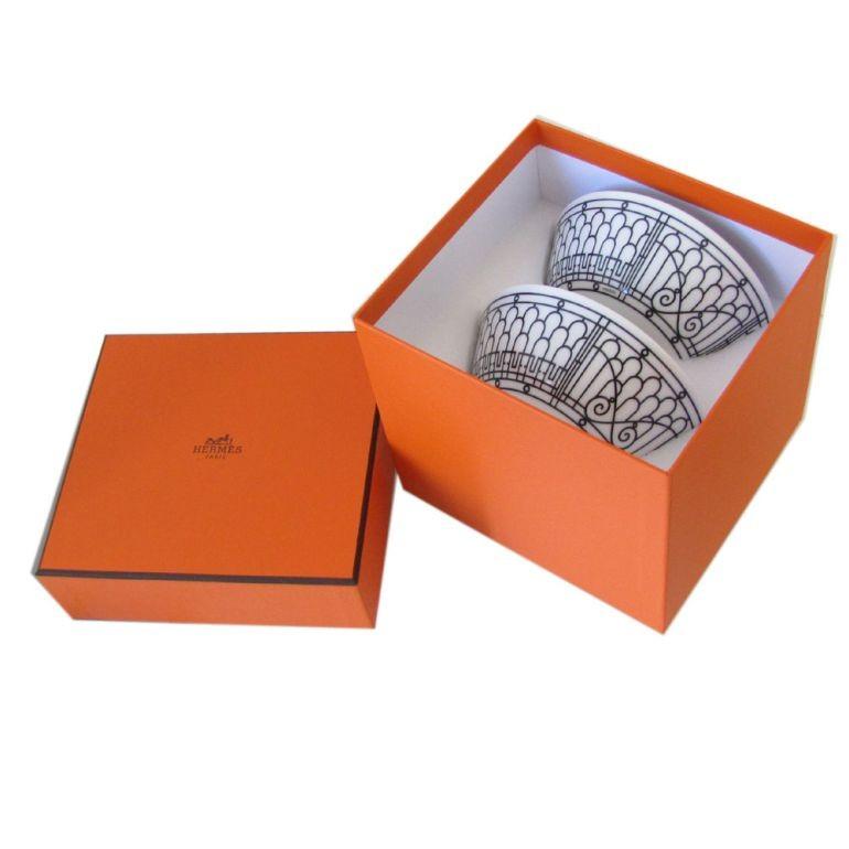 HERMES（エルメス） ライスボウル ペア Hデコ H DECO アッシュデコ