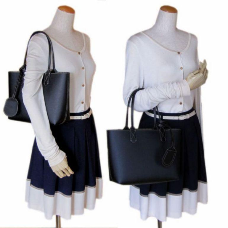 GUCCI グッチ バッグ トートバッグ リバーシブル ブラック×ベージュ  