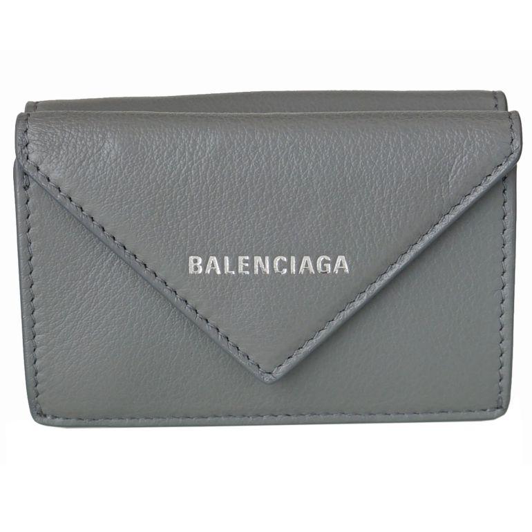 バレンシアガ Balenciaga 3つ折り財布 レディース ミニ財布 ペーパー ミニウォレット グリ グレー Dlq0n 1215 Dlq0n 1215 A Level エイレベル 通販 Yahoo ショッピング