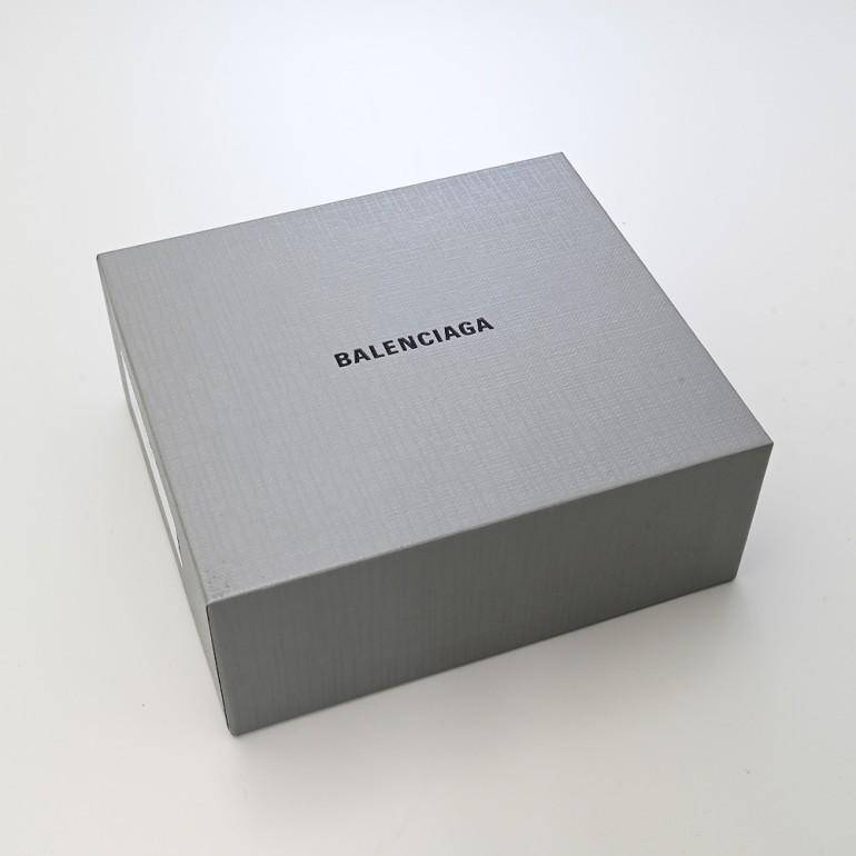 BALENCIAGA ミニ財布 箱付き BALENCIAGA バレンシアガ 三つ折り財布 PAPER ZA MINI WALLET