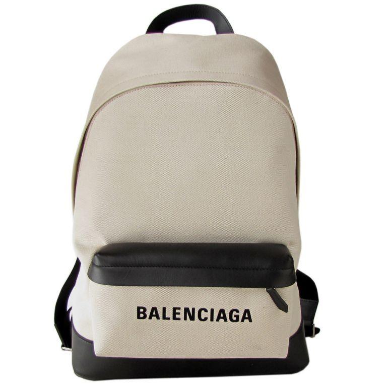 BALENCIAGA バレンシアガ リュック バッグ バックパック コットン 