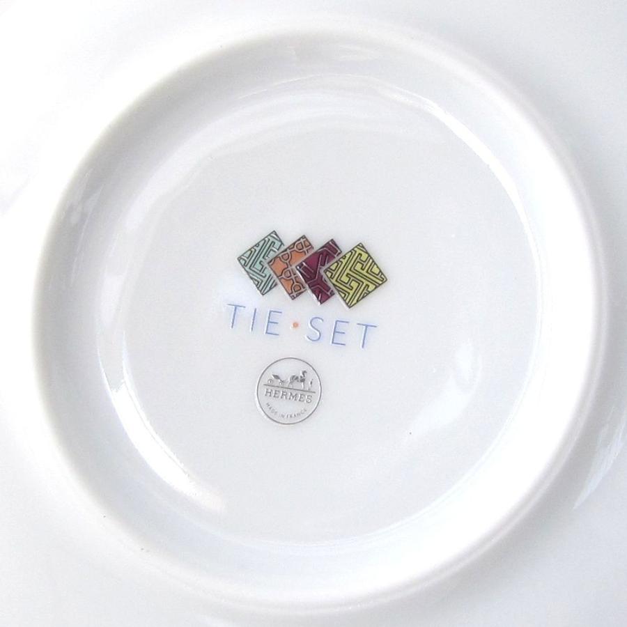 HERMES TIE-SET皿 専用ボックス付き　マンダリン HERMES TIE SET皿 専用ボックス付き マンダリン HERMESエルメス HERMES