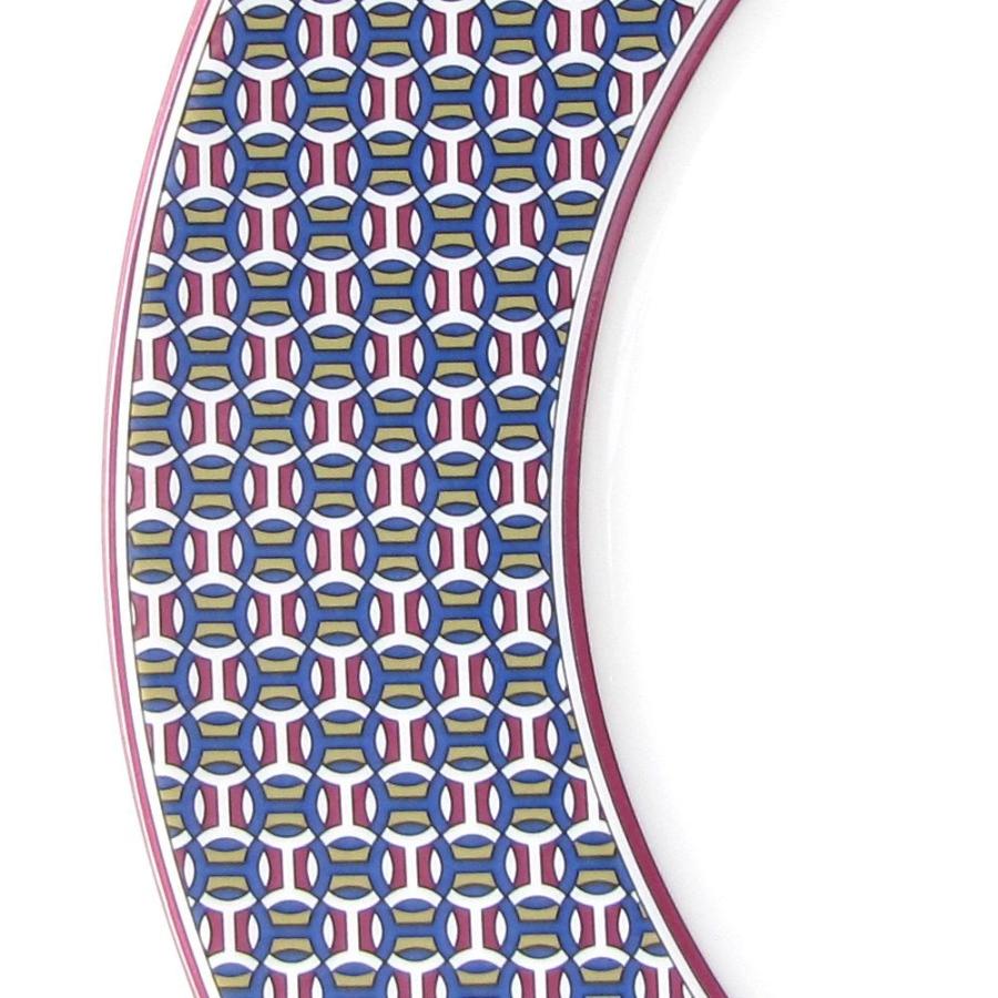 値下げ！新品未使用！エルメス タイセット プレート２枚セット HERMES エルメス タイ・セット TIE SET ガーネット 21cm