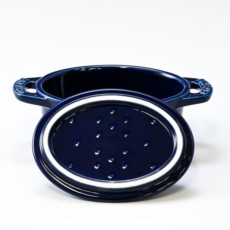 Staub（ストウブ） ミニココット オーバル 鍋 セラミック 11cm グラン