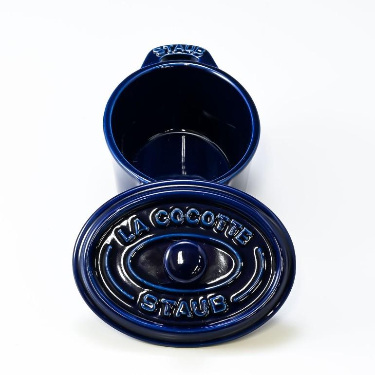 Staub（ストウブ） ミニココット オーバル 鍋 セラミック 11cm グラン