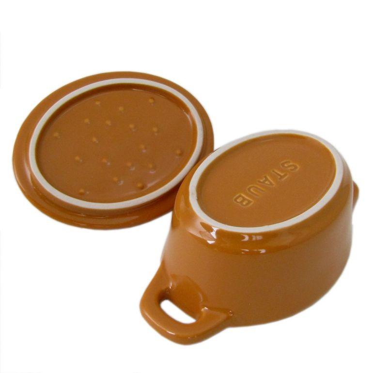 Staub（ストウブ） ミニココット オーバル 鍋 セラミック 11cm