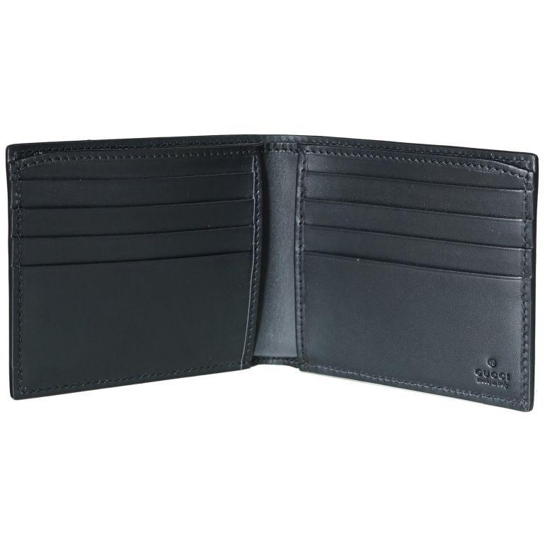 グッチ 折り財布 GGスプリーム シェリーライン ニューウェブ