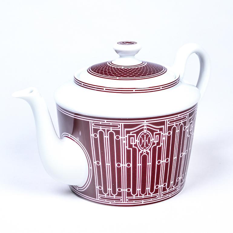 HERMES（エルメス） ティーポット Hデコ H DECO ROUGE Hデコ アッシュ 