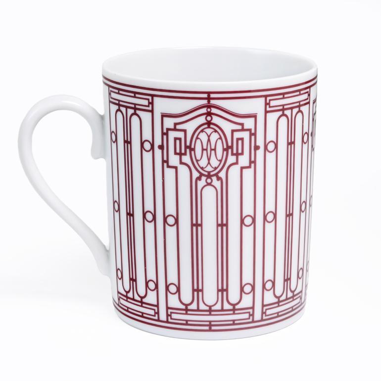 HERMES エルメス マグカップ Hデコ H DECO ROUGE アッシュデコ HERMES エルメス マグカップ Hデコ H DECO ROUGE アッシュデコ