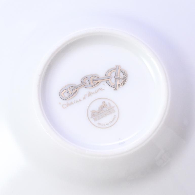 HERMES エルメス シェーヌダンクルプラチナ 004117P2 コーヒー HERMES エルメス シェーヌダンクルプラチナ 004117P2 コーヒー