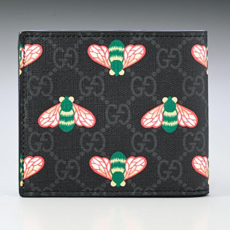 GUCCI グッチ 二つ折り財布 メンズ ベスティアリー GGスプリーム GUCCI グッチ 二つ折り財布 メンズ ベスティアリー GGスプリーム