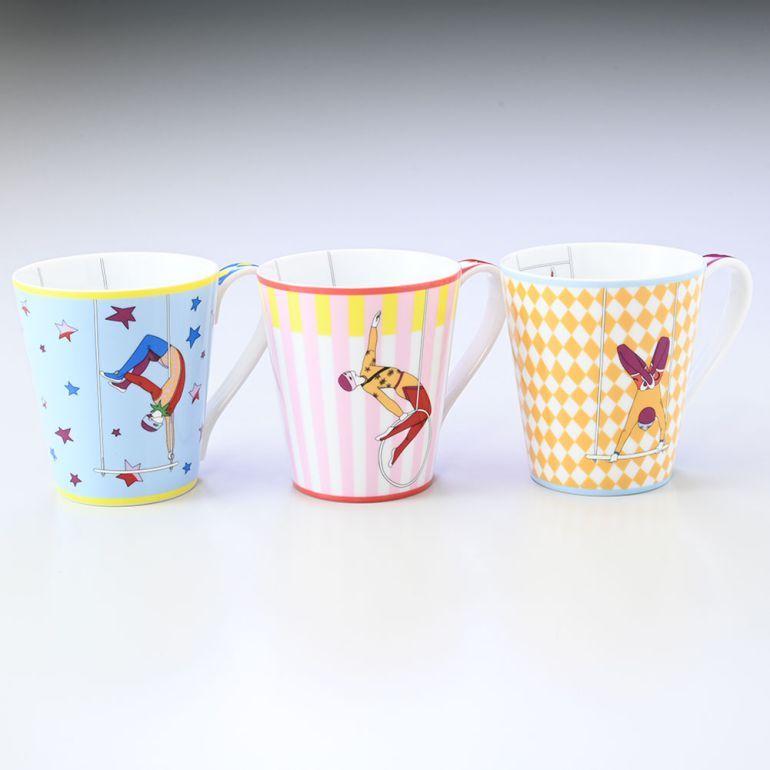 HERMES エルメス サーカス circus マグカップ 3Pセット 250ml HERMES エルメス サーカス circus マグカップ 3Pセット 250ml
