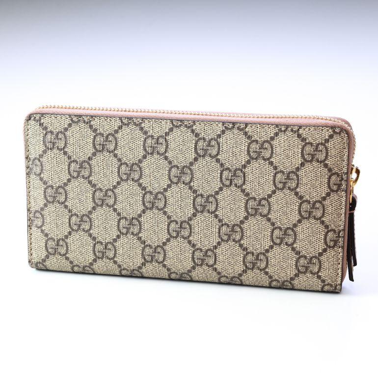 GUCCI グッチ 長財布 ラウンドファスナー レディース プチ GUCCI グッチ 長財布 ラウンドファスナー レディース プチ