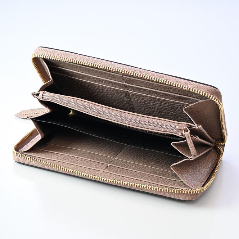GUCCI グッチ 長財布 ラウンドファスナー レディース プチ GUCCI グッチ 長財布 ラウンドファスナー レディース プチ