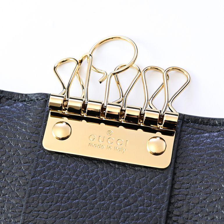 GUCCI グッチ キーケース プチ マーモント ダラーカーフ ダブルG GUCCI グッチ キーケース プチ マーモント ダラーカーフ ダブルG