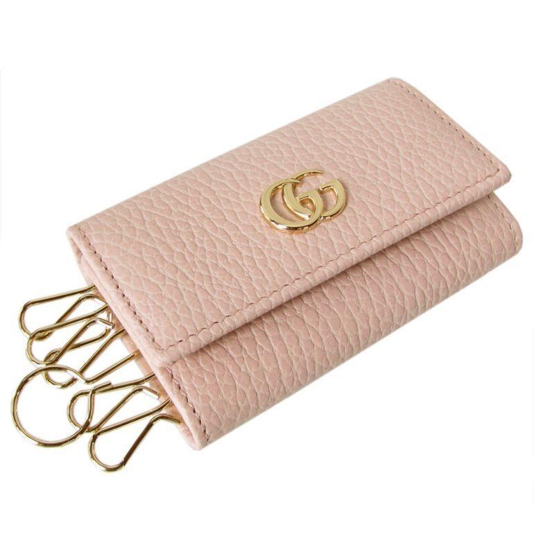 グッチ Gucci キーケース レディース プチ マーモント レザー ピンク Cao0g 5909 Cao0g 5909 A Level エイレベル 通販 Yahoo ショッピング