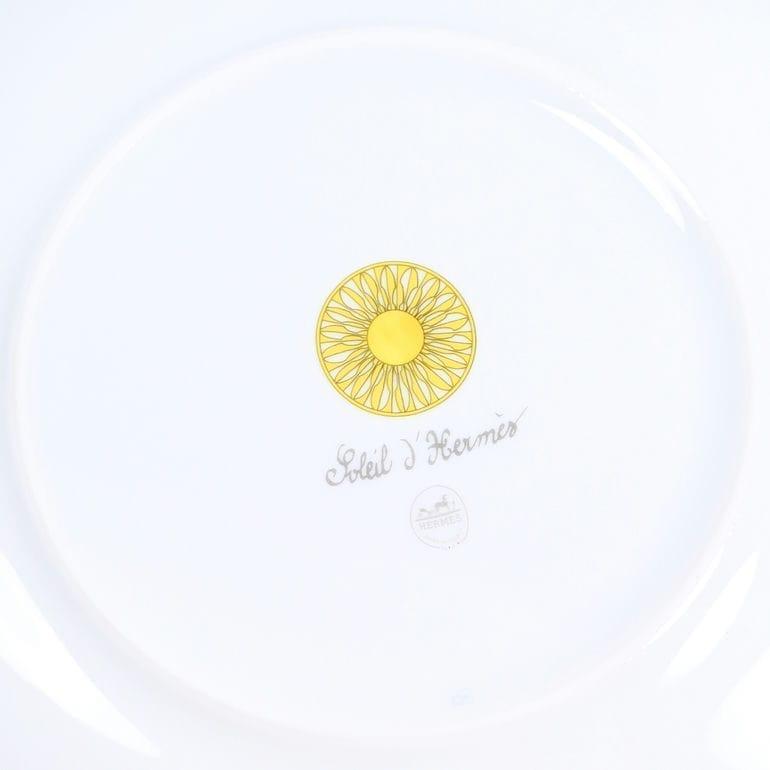 HERMES（エルメス） デザートプレート NO.1 ペア 21cm ソレイユ ドゥ