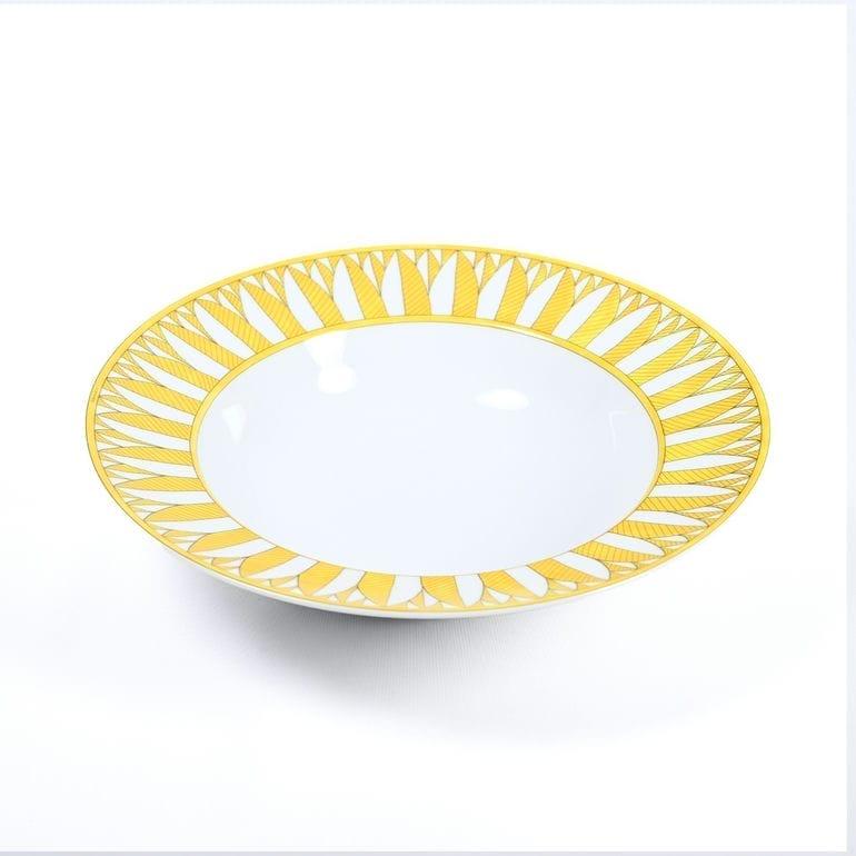 HERMES（エルメス） パスタプレート ペア 24cm ソレイユ ドゥ 046014P2