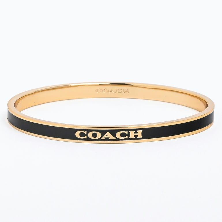 COACH（コーチ） バングル ブレスレット ブランドロゴ クリスタル