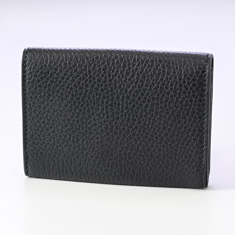 GUCCI 名刺入れ　473923 A7M0N 1000 ブラック　GG レザー GUCCI 名刺入れ 473923 A7M0N 1000 ブラック GG レザー