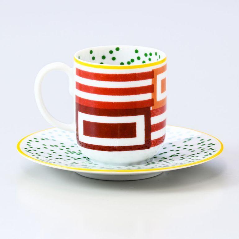 HERMES エルメス コーヒーカップ&ソーサー ペア 100ml HERMES エルメス コーヒーカップ&ソーサー ペア 100ml
