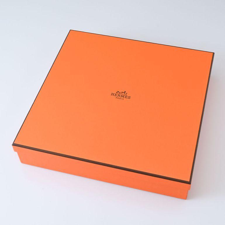 HERMES イポモビル　プレート2枚セット エルメス HERMES イポモビル デザートプレート 21cm ペア 名入れ彫刻代