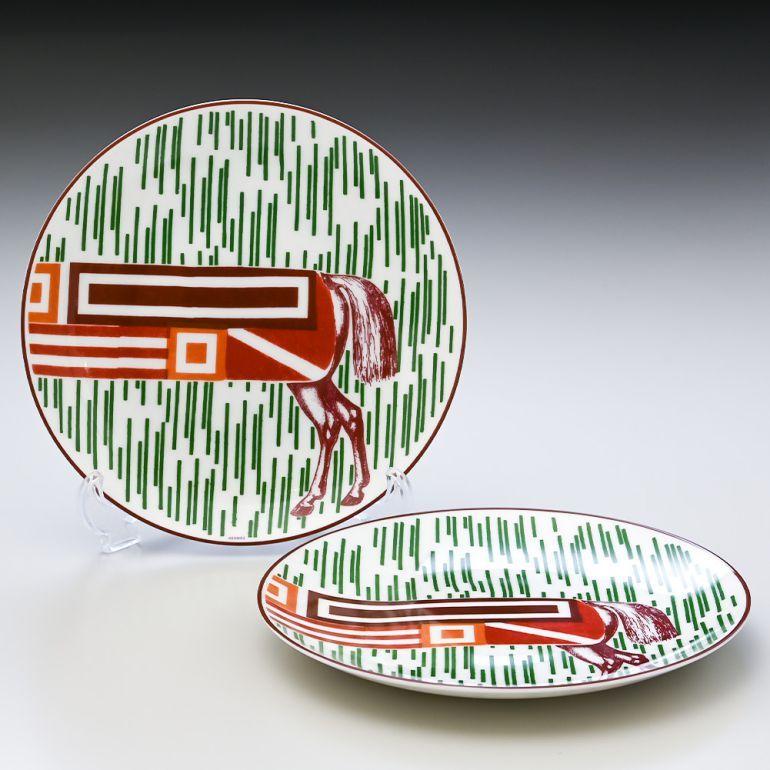 エルメス　イポモビル　デザートプレート　新品 デザートプレート 〈エルメス・イポモビル〉 No4 | Hermès