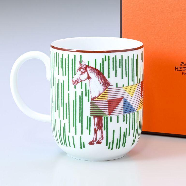 HERMES エルメス マグカップ 380ml イポモビル HIPPOMOBILE 048231P 